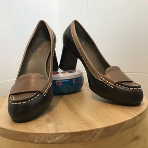 Cole Haan NikeAir Leather High Heel Loafer